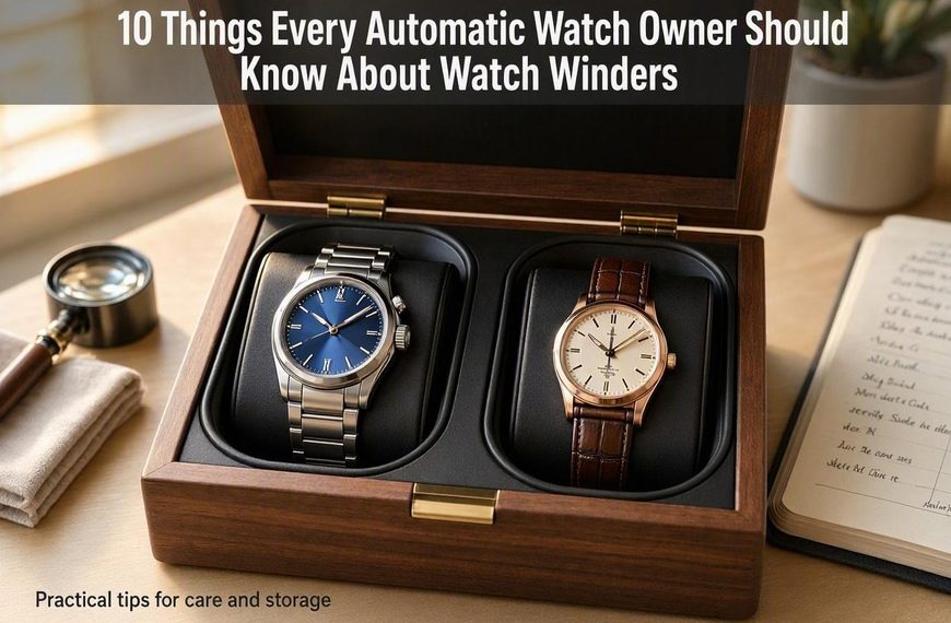 10 Things Every Automatic Watch Owner Should Know About Watch Winders